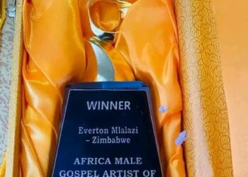 Zim Gospel musician Everton Mlalazi wins Africa award.
