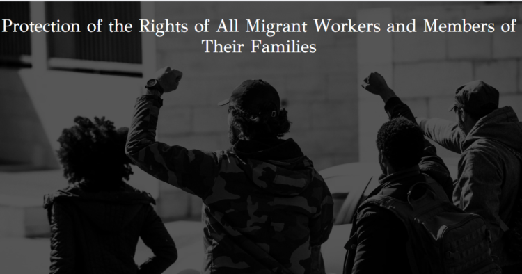 Post Cabinet Brief: rights of migrant workers and their families