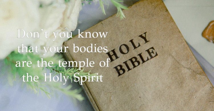 My body is your temple Lord