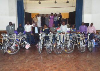 Godly Women without borders donate bicycles to pastors in rural areas.