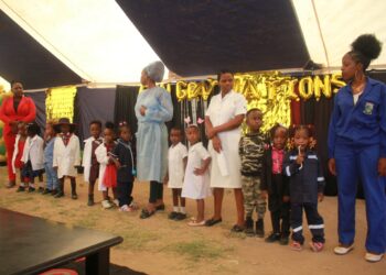 Shelnar Nursery on step-up exercise