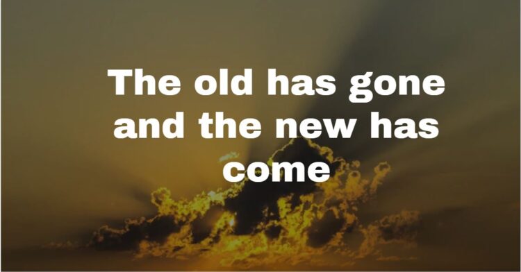 A new beginning a new start