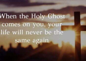When the Holy Spirit comes on you