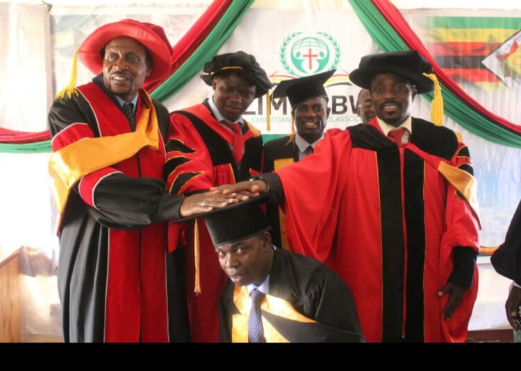 ZCCA and GSBI hold hands in prayer