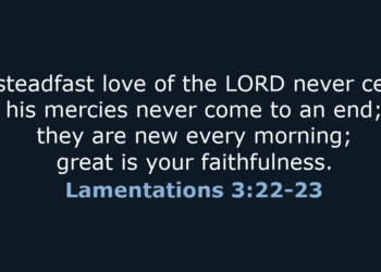Be patient and trust in God