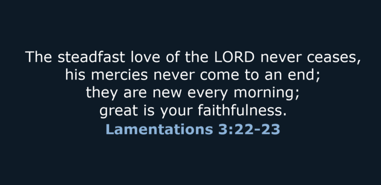 Be patient and trust in God