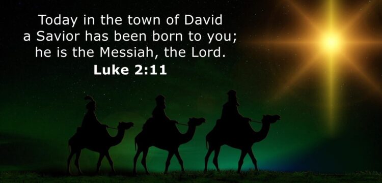 Christmas eve is here our saviour reigns