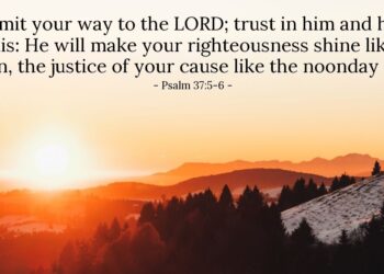 Lay it all unto God and worship Him