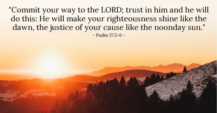 Lay it all unto God and worship Him