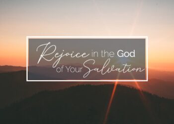 Rejoice l tell you rejoice for your salvation is here