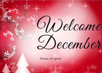 Welcome to December happy festive season