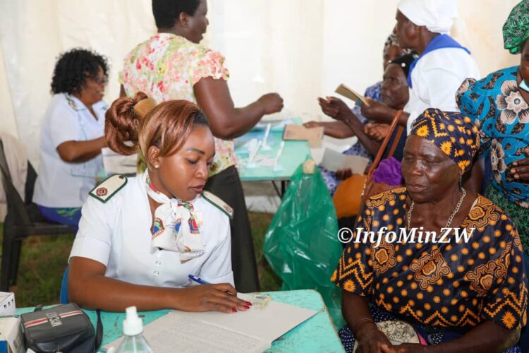 First Lady Dr. Auxillia Mnangagwa Takes Cancer and Cholera Awareness