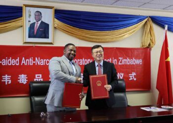China Boosts Zimbabwe’s Anti-Narcotics Efforts with $100,000 Equipment Donation