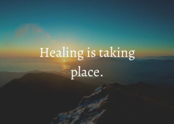 No sickness will overcome you – you are healed