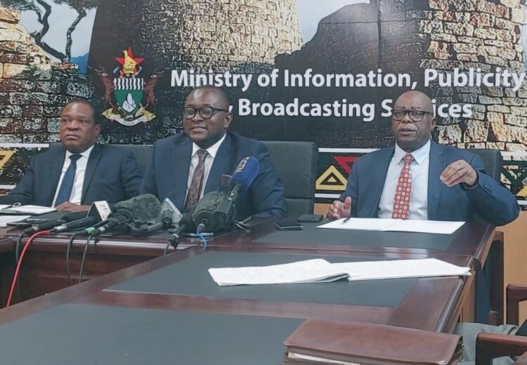 Government Briefs Media on Cholera Outbreak and Response Efforts