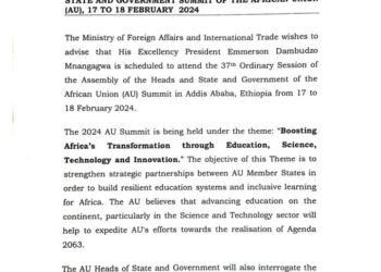 AU Summit: Zimbabwe Embraces Continental Collaboration