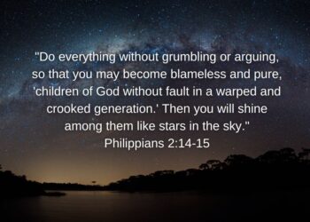 Do not be dismayed by differences but remain humble
