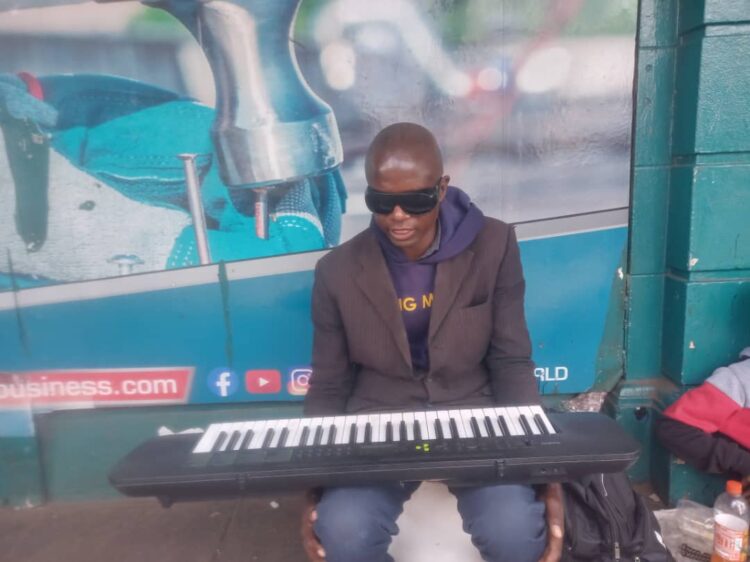 Visually Impaired Harare Musician Seek to raise awareness to Combat Cholera Through Song