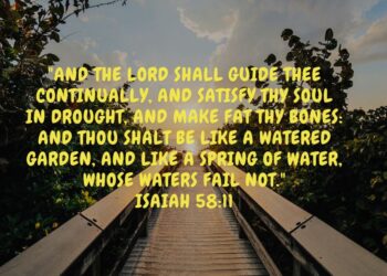 Trusting in God’s Constant Guidance and Provision