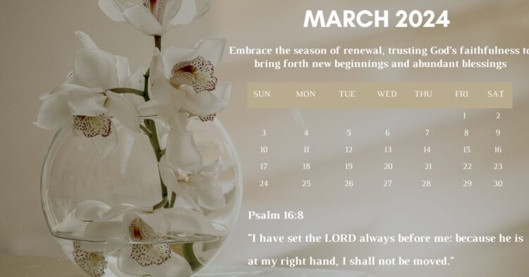 Embracing the Promise of March: Happy New month