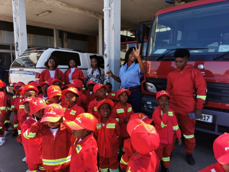 Selborne Routledge Primary School Explores City of Harare Fire Brigade
