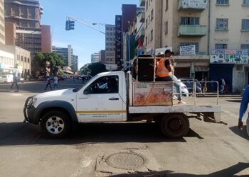 Environmental Campaign in Harare’s Central Business District Promotes Sound Waste Management