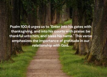 Gratitude: The Key to Divine Presence