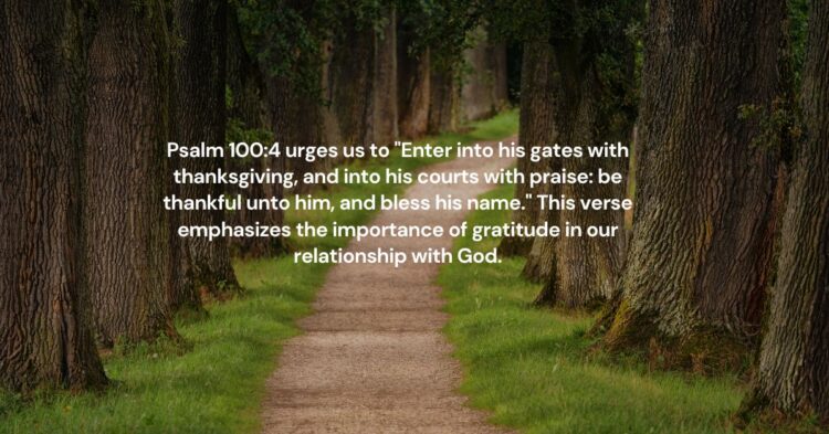 Gratitude: The Key to Divine Presence