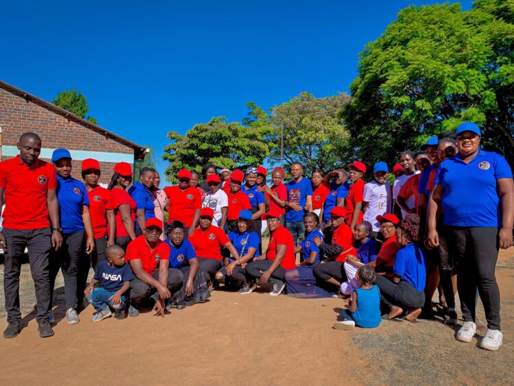 Like Christ Inter-D youths on philanthropic works