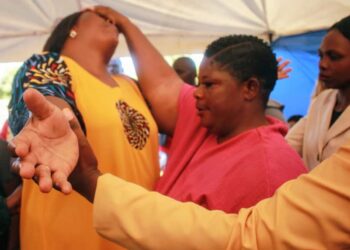 Like Christ Inter-D youths on philanthropic works