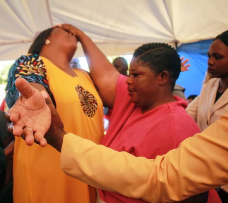 Like Christ Inter-D youths on philanthropic works