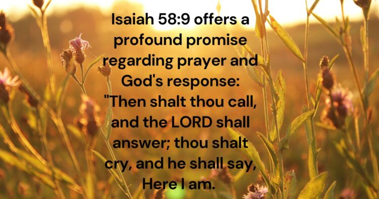 Answered Prayer Through Righteous Living