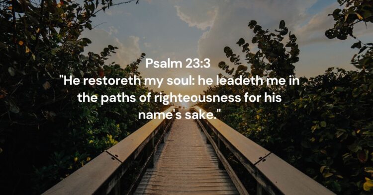 Restored and Guided by the Shepherd