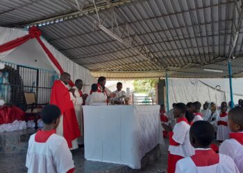 Roman Catholic Chisimbiso Mass At Old Highfields Parish 