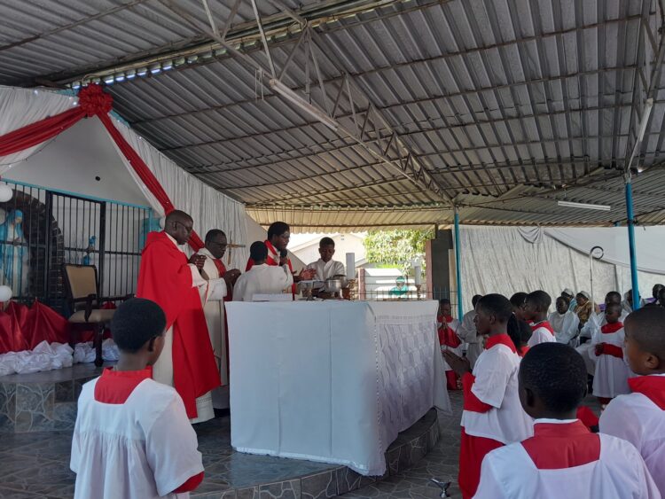 Roman Catholic Chisimbiso Mass At Old Highfields Parish