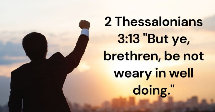 Persevering in Well-Doing