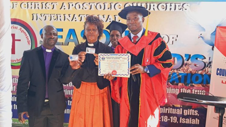 Rev Phiri Presides Over Ordination Ceremony of Three Clergymen, Encourages Unity and Faith