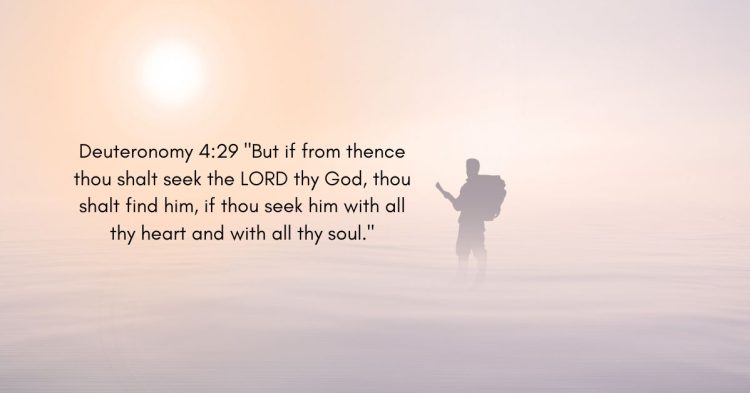 Seeking God with All Your Heart and Soul