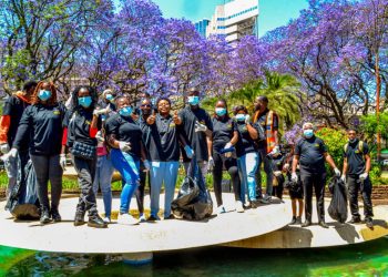 ROF and young entrepreneurs team up for tidy surroundings