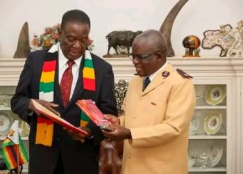 The top leadership of the Salvation Army Church in Zimbabwe has paid a courtesy call on President Emmerson Mnangagwa at State House in Harare.