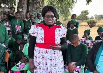 United Methodist Church donates sanitary wearing to young girls