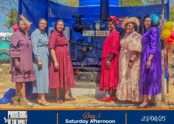 Industrial generator donated to Mufaro National Conference Centre Courtesy of AFMOZ Ladies