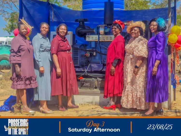 Industrial generator donated to Mufaro National Conference Centre Courtesy of AFMOZ Ladies