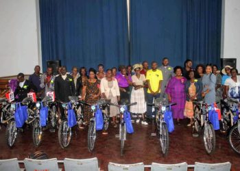Ten pastors equipped with bicycles to preach the gospel