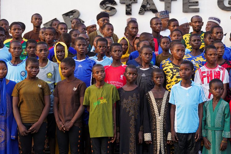 Nigerian children reunited with parents after Catholic school abductions