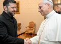 Pope Leo meets with Ukrainian President Zelenskyy