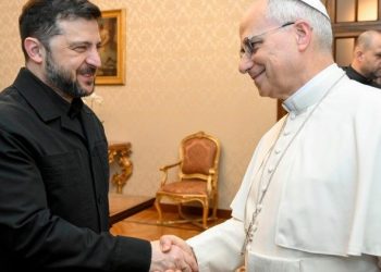 Pope Leo meets with Ukrainian President Zelenskyy