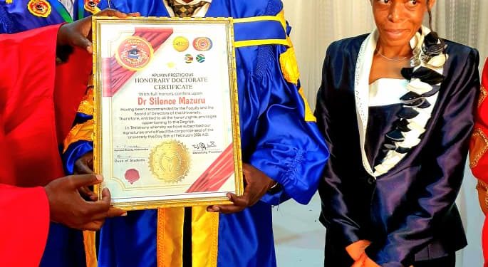 Apostle Mazuru obtains double accolades from AfroAsia University