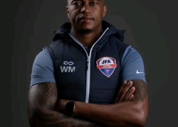 Jadel Football Academy Founder Gifts Equipment to Historic High School