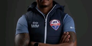 Jadel Football Academy Founder Gifts Equipment to Historic High School